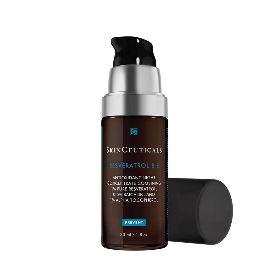 Resveratrol B E sérum antioxidante nocturno SkinCeuticals México