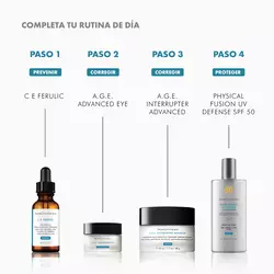 Rutina de Dia con A.G.E Advanced Eye | SkinCeuticals Mexico