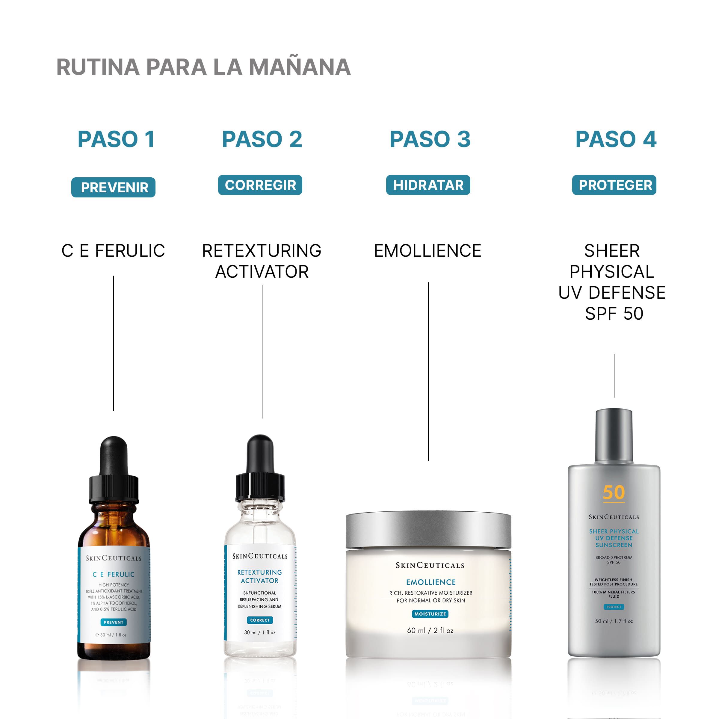 Rutina de Dia con Emollience | SkinCeuticals Mexico