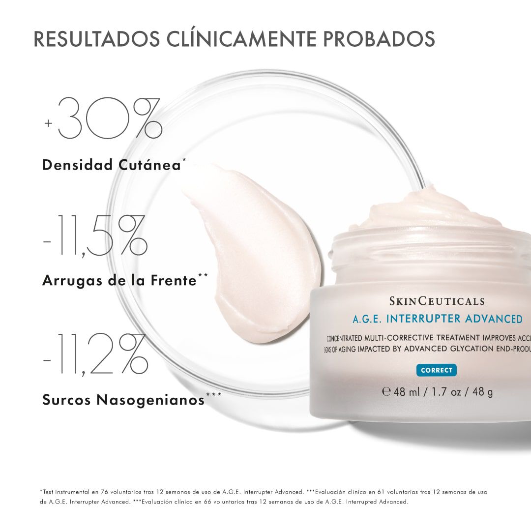 Beneficios de A.G.E. Interrupter Advanced | SkinCeuticals Mexico