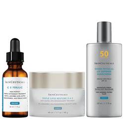 Rutina para los signos de la edad en piel seca | SkinCeuticals