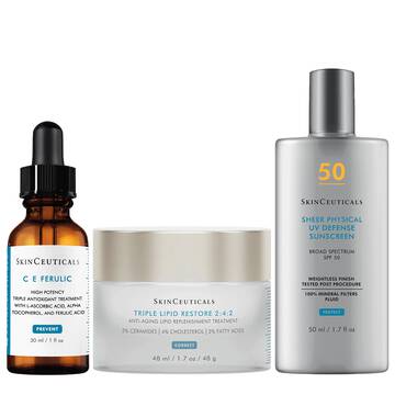Rutina para los signos de la edad en piel seca | SkinCeuticals