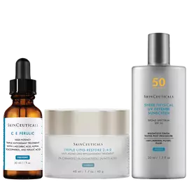 Rutina para los signos de la edad en piel seca | SkinCeuticals