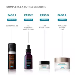 Rutina de Noche con HA Intensifier Multi-Glycan | SkinCeuticals Mexico