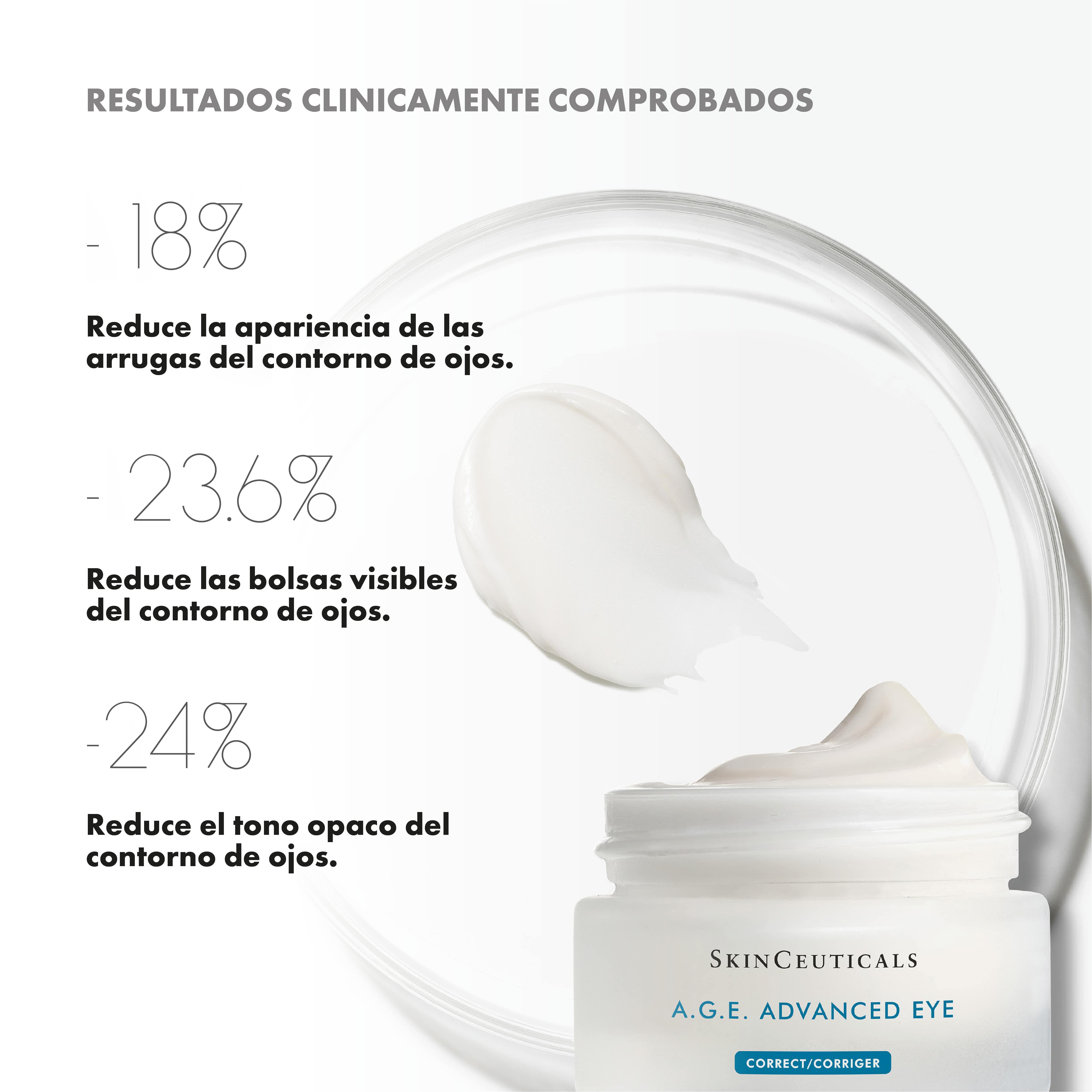 Beneficios de A.G.E Advanced Eye | SkinCeuticals Mexico